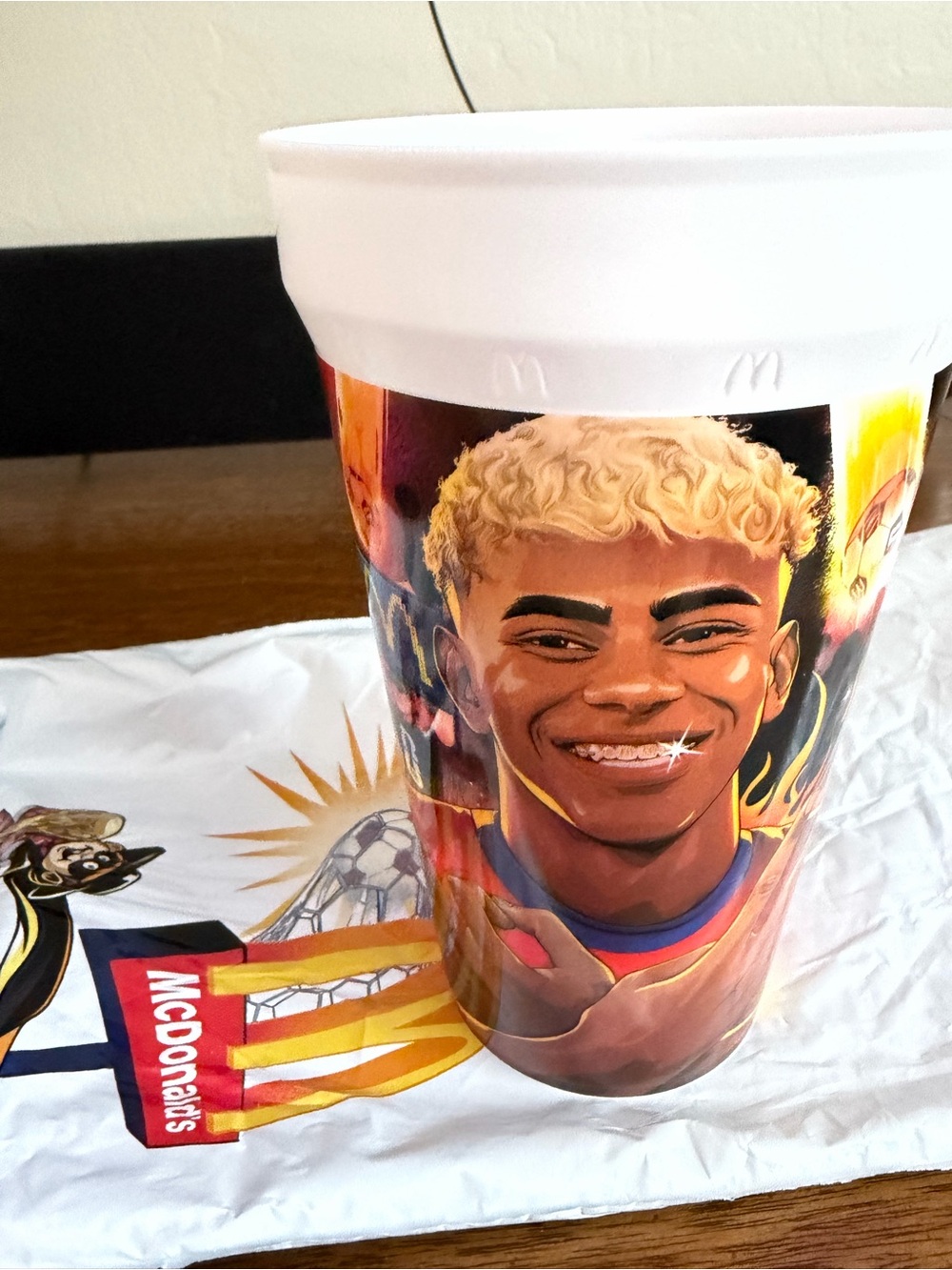 Lamine Yamal McDonald's FIFA White Cup